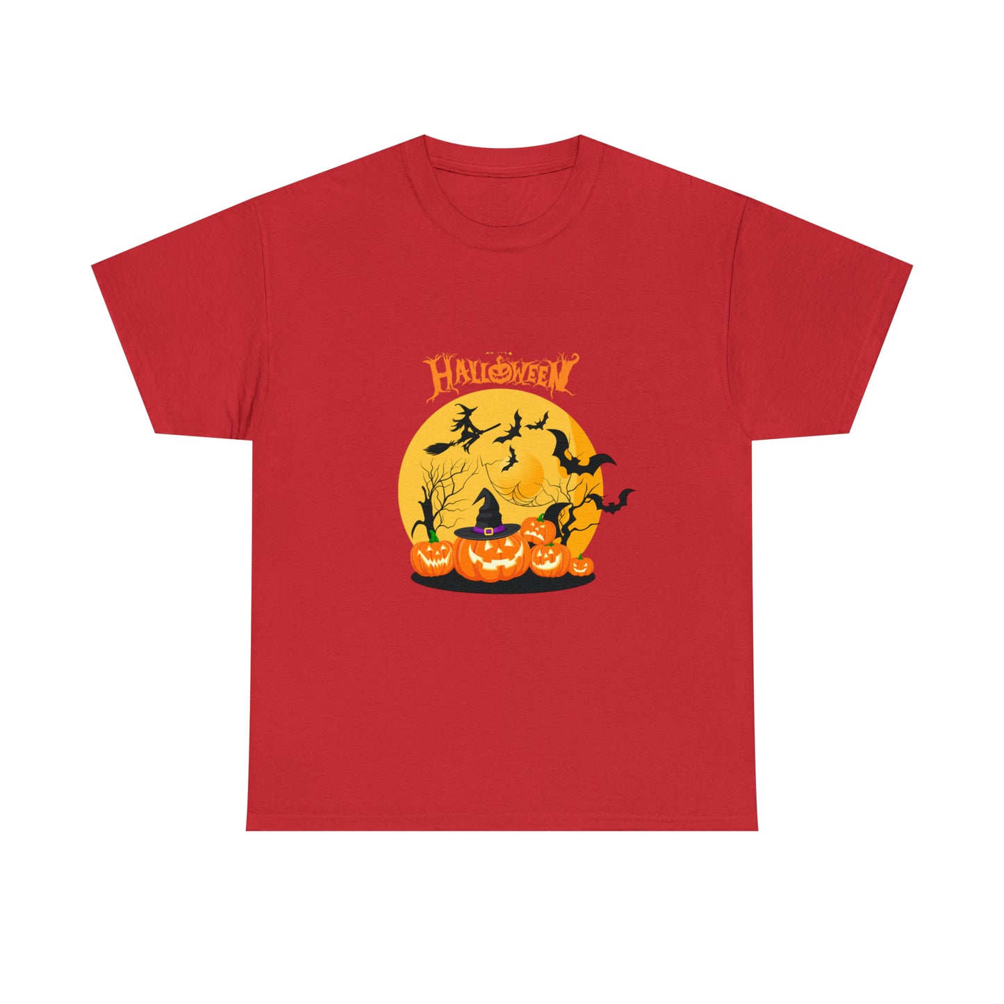 Halloween Pumpkin's Heavy Cotton Tee