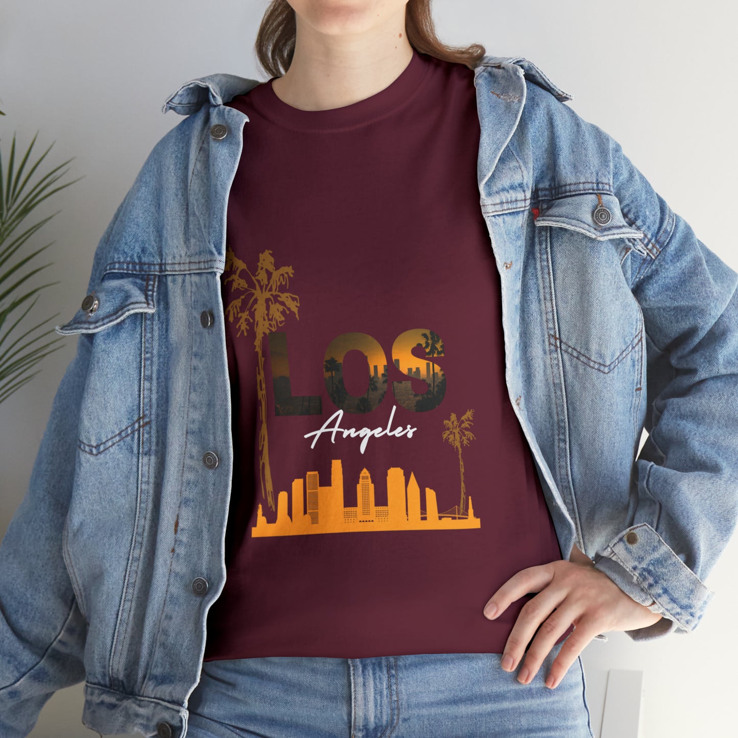 Los Angeles City Heavy Cotton Tee