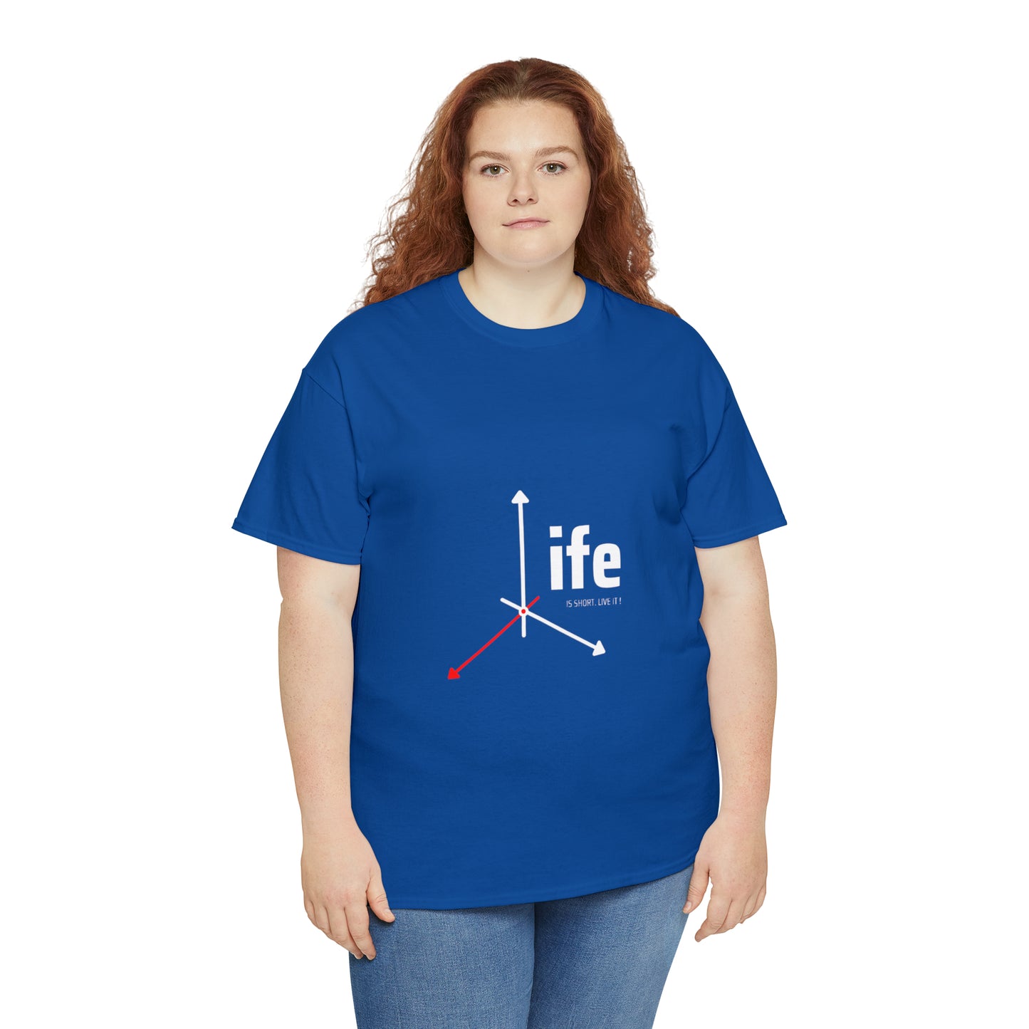 Life is Short Heavy Cotton Tee