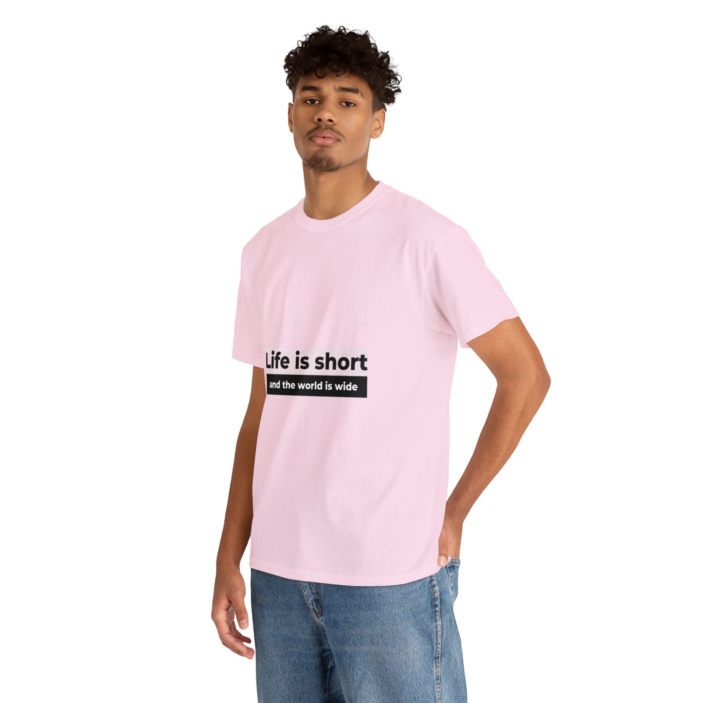 Life is Short Heavy Cotton Tee