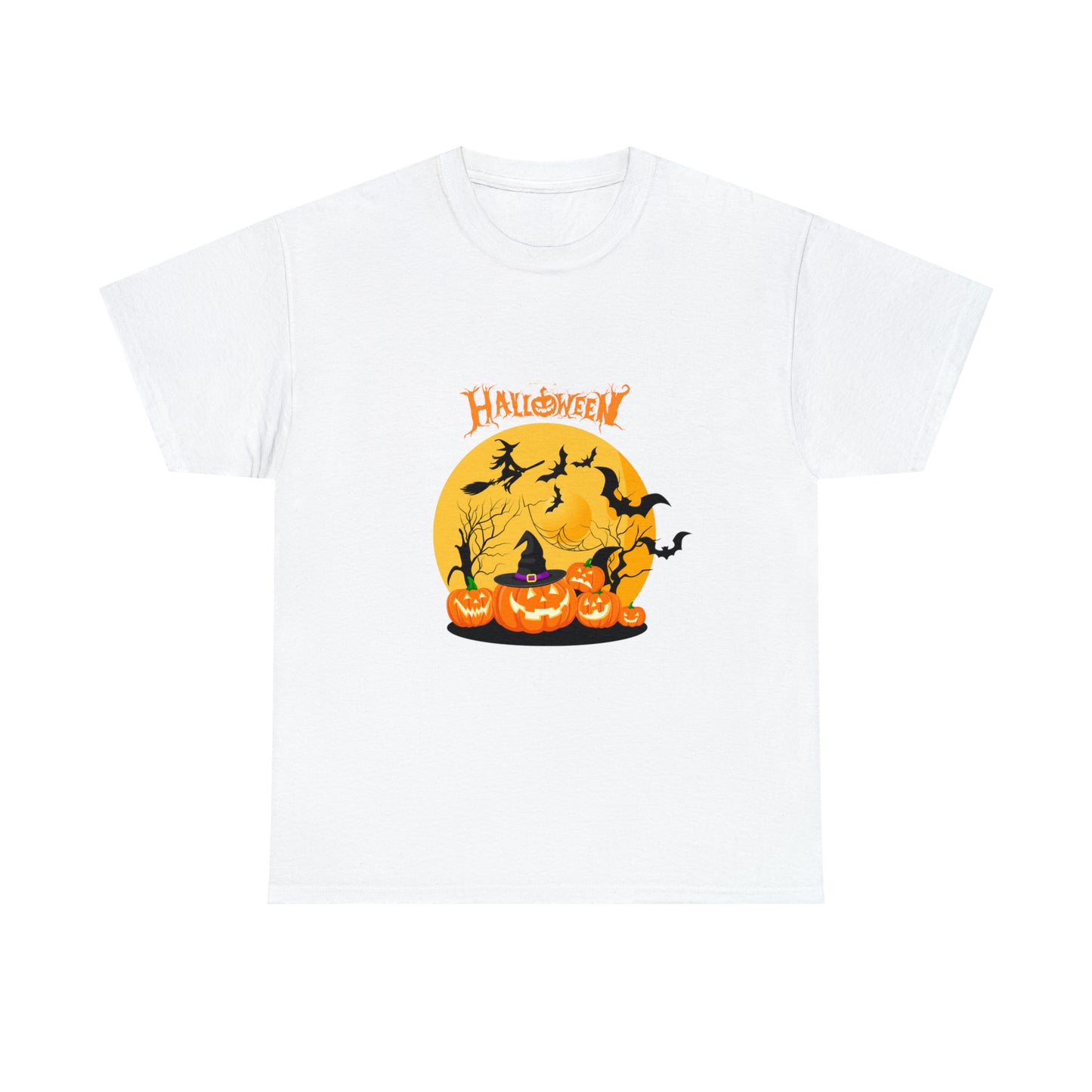 Halloween Pumpkin's Heavy Cotton Tee