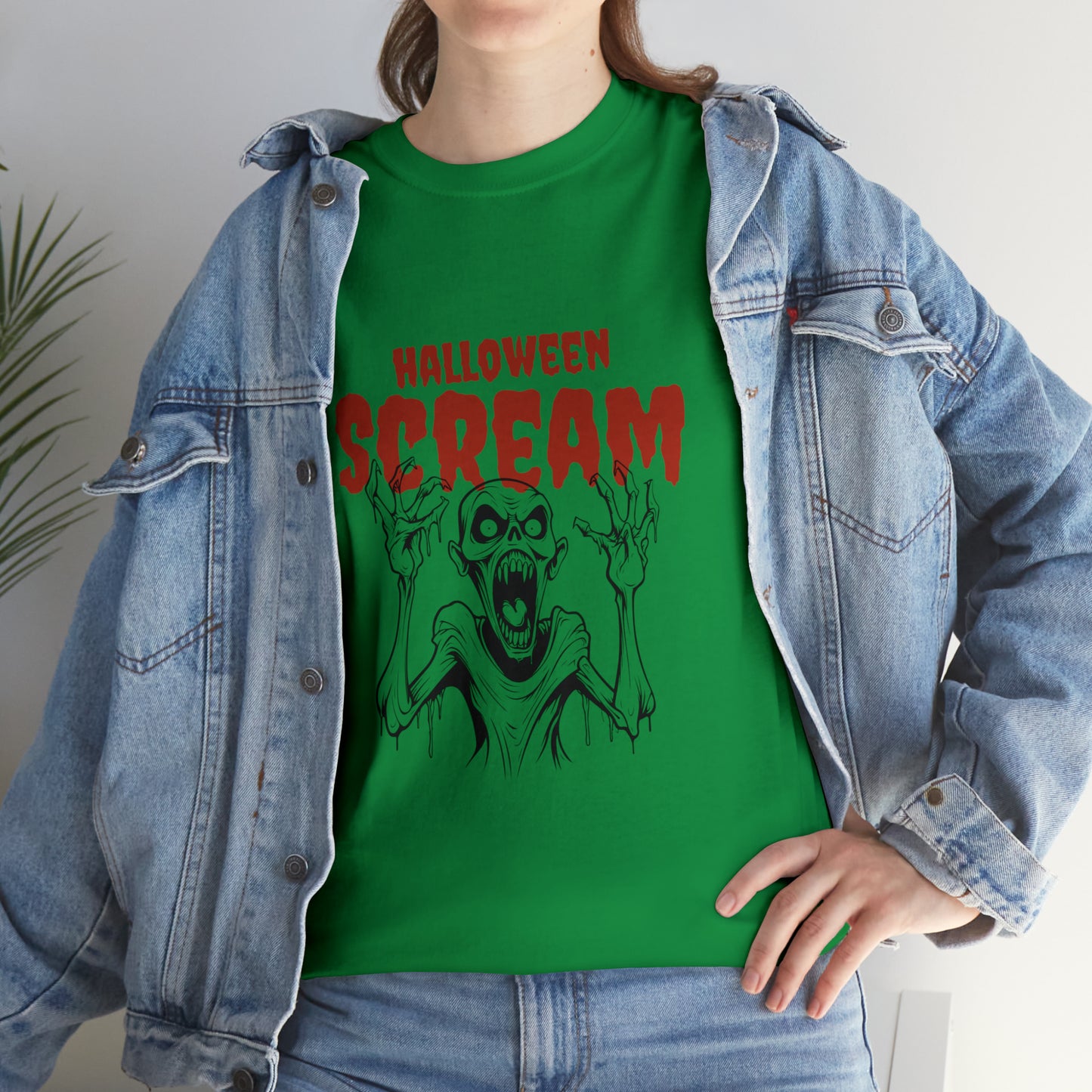 Halloween Scream Heavy Cotton Tee