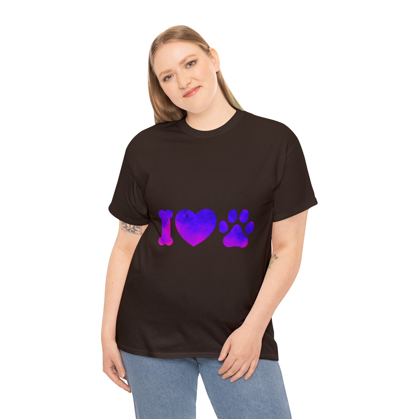 I Love Animals Heavy Cotton Tee