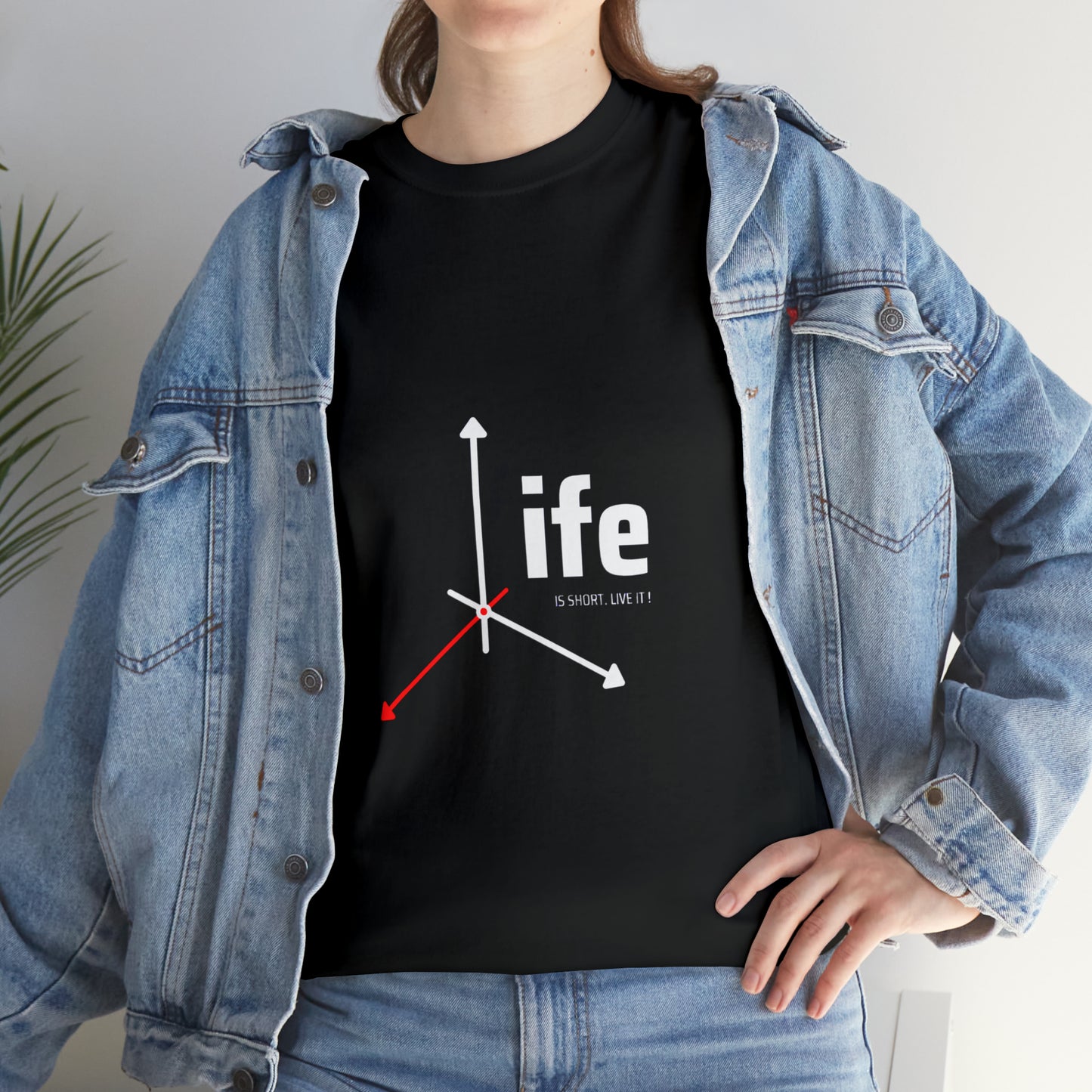 Life is Short Heavy Cotton Tee