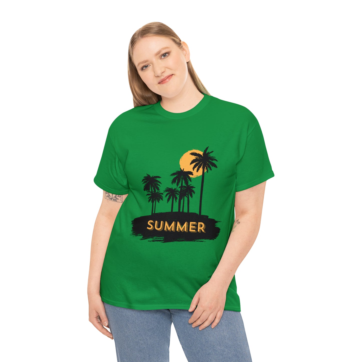 Summer Vibes Heavy Cotton Tee