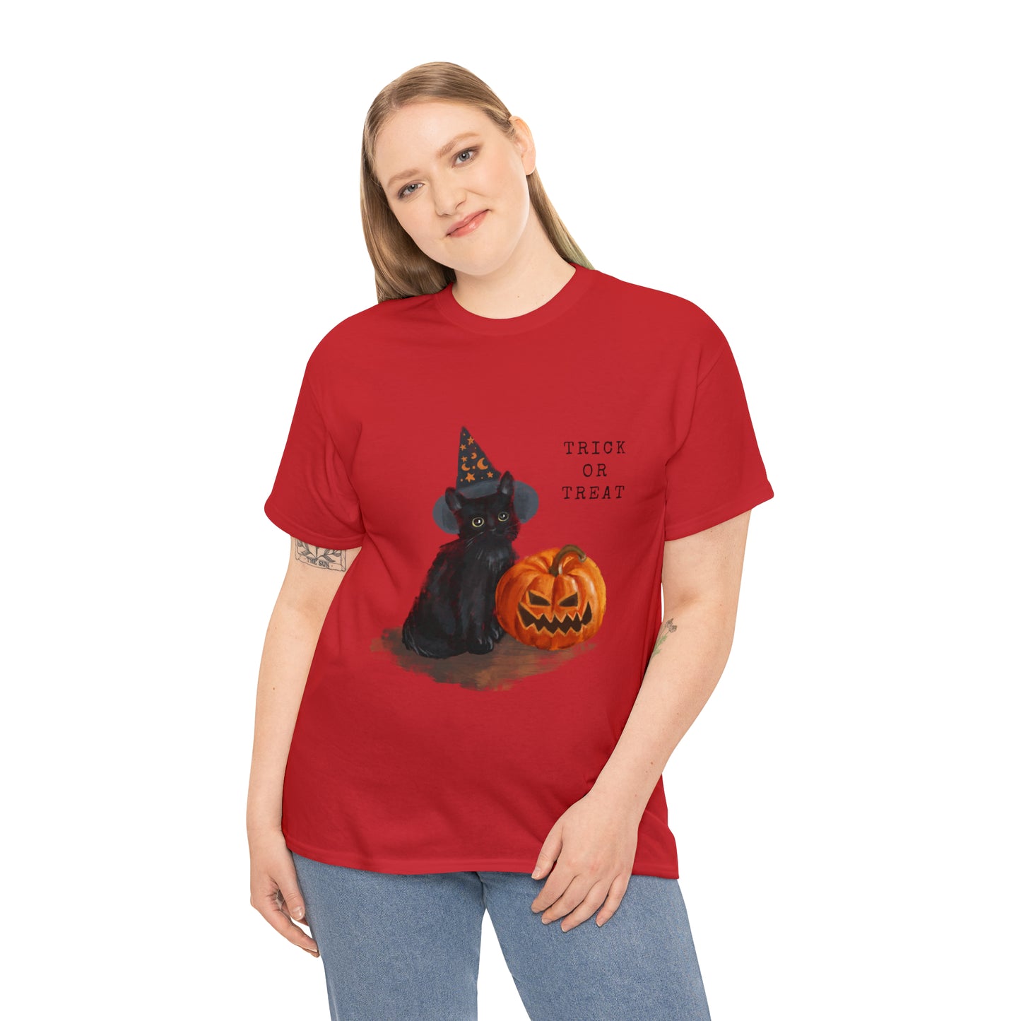 Boo Kitty Heavy Cotton Tee