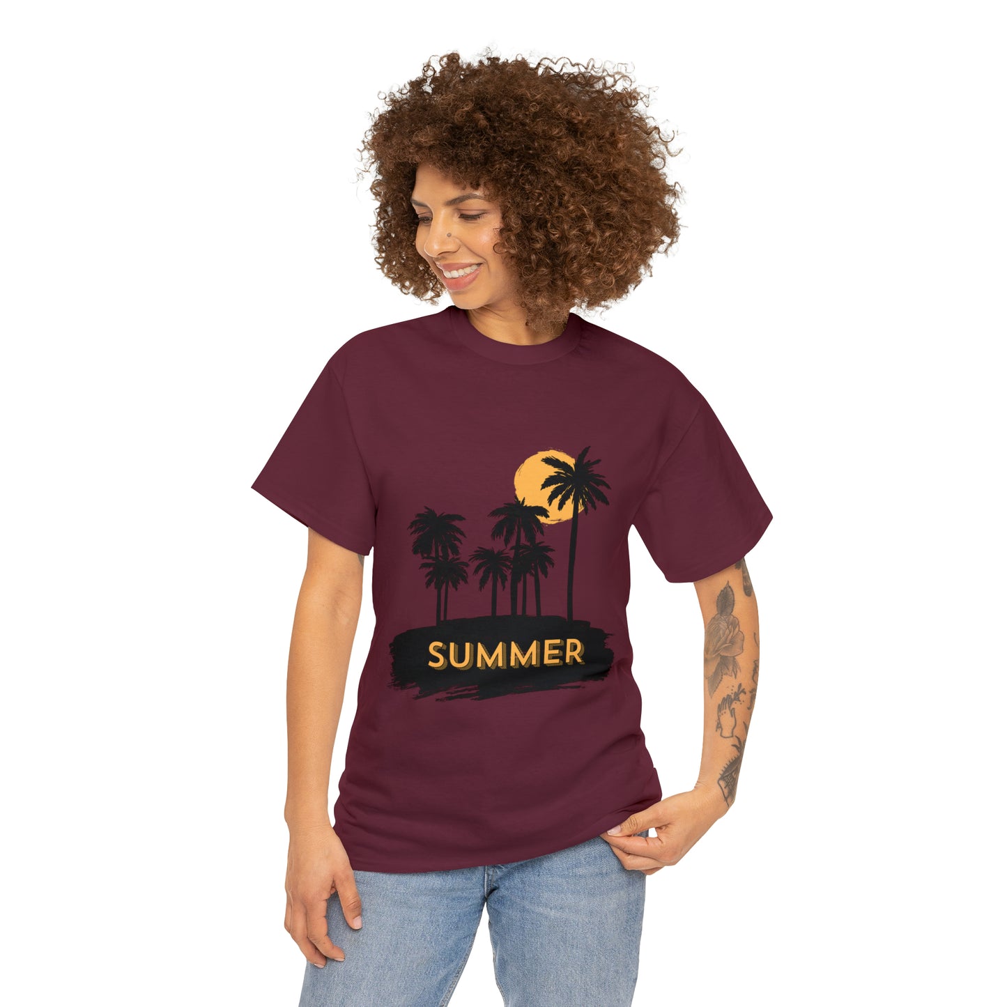 Summer Vibes Heavy Cotton Tee