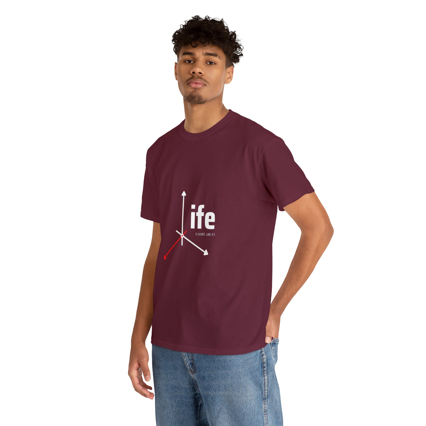 Life is Short Heavy Cotton Tee