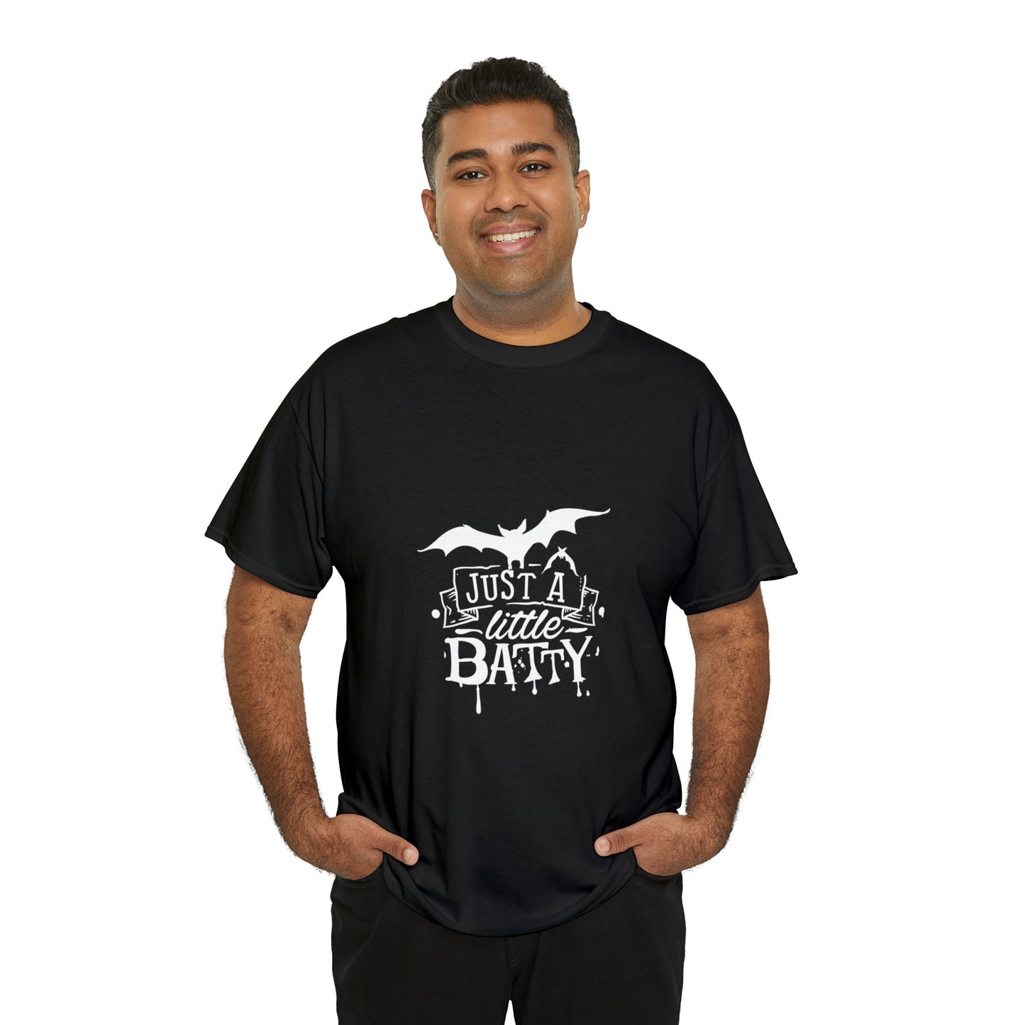 Just a Little Batty Heavy Cotton Tee