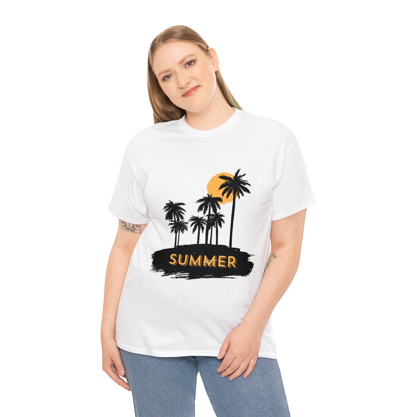 Summer Vibes Heavy Cotton Tee