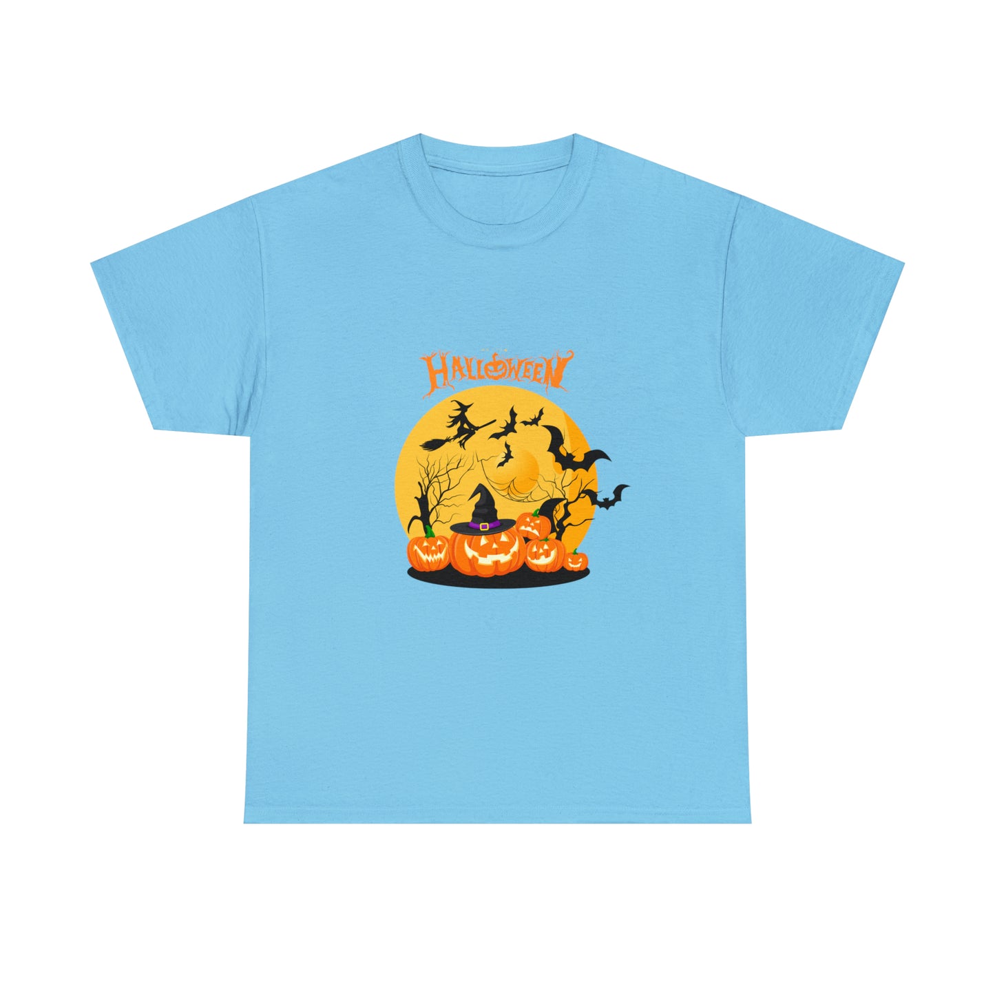 Halloween Pumpkin's Heavy Cotton Tee