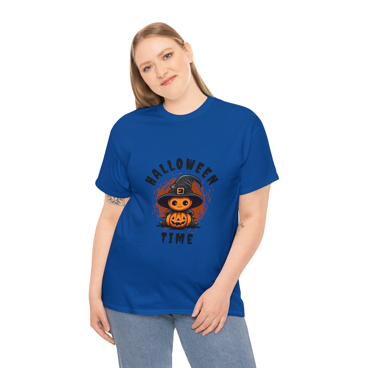 Halloween Time Heavy Cotton Tee