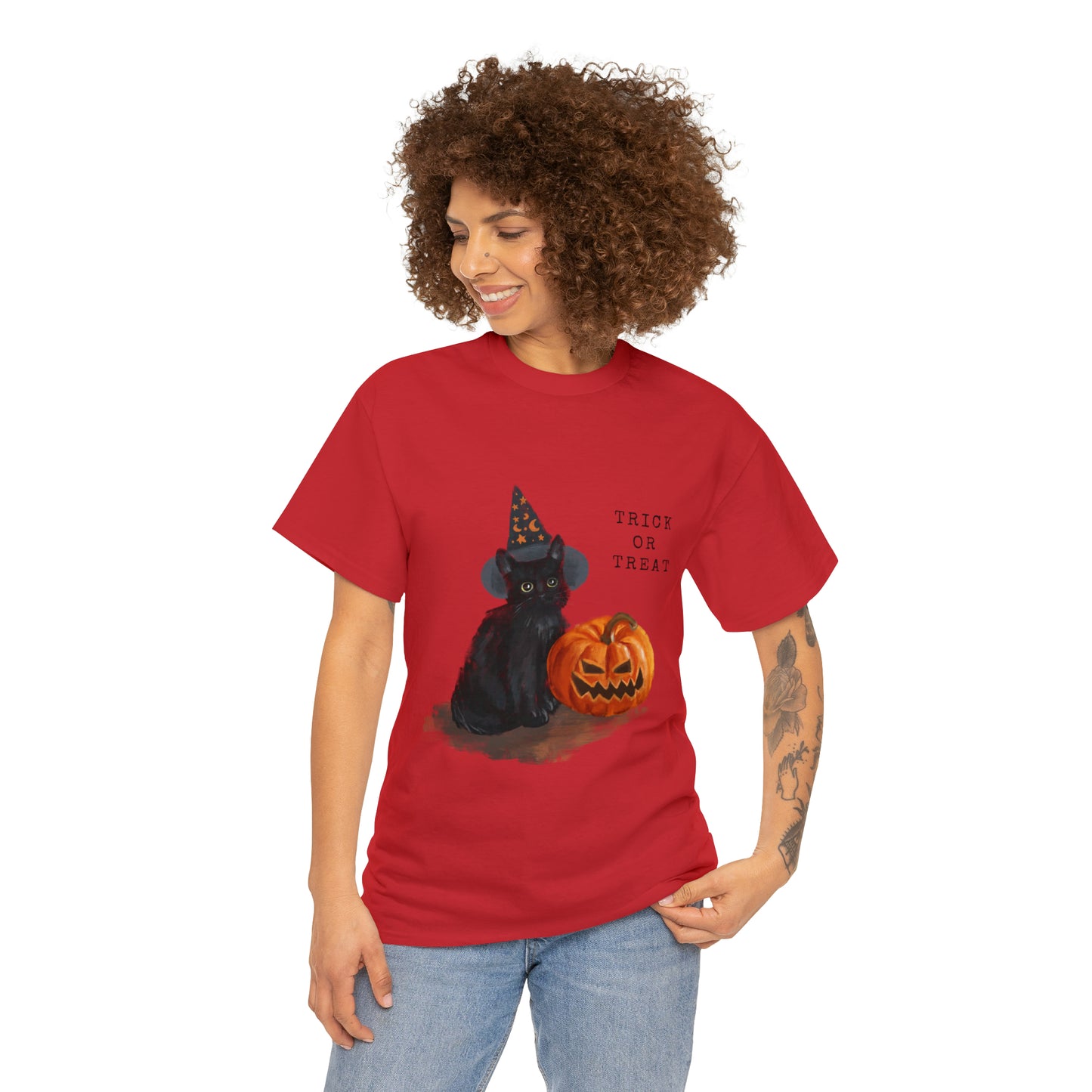 Boo Kitty Heavy Cotton Tee