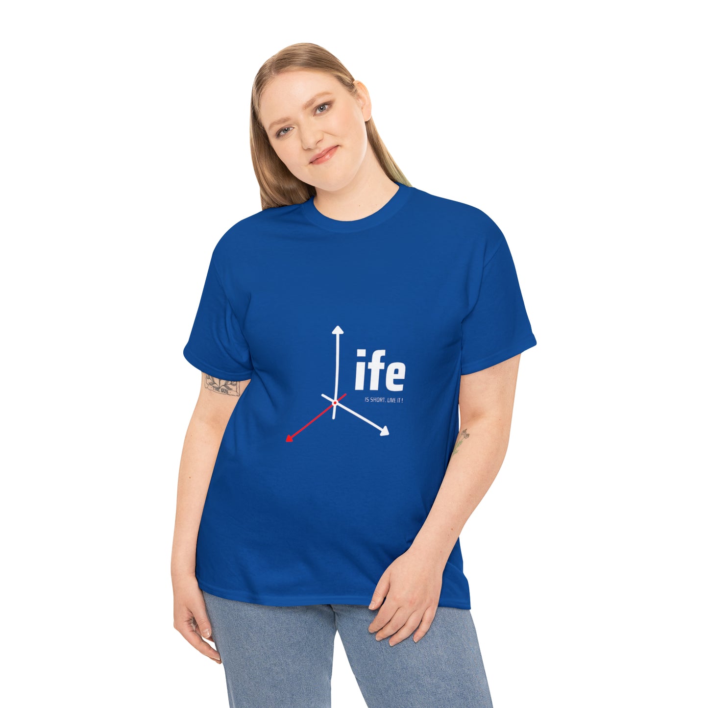 Life is Short Heavy Cotton Tee