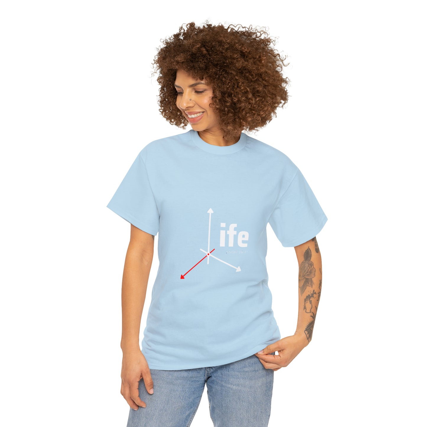 Life is Short Heavy Cotton Tee