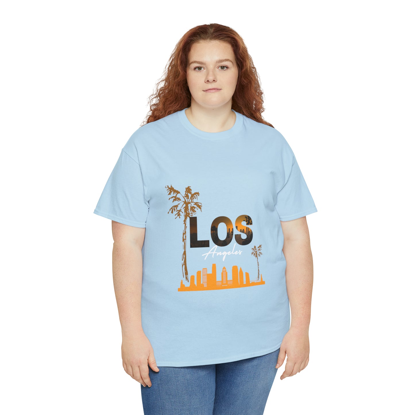 Los Angeles City Heavy Cotton Tee