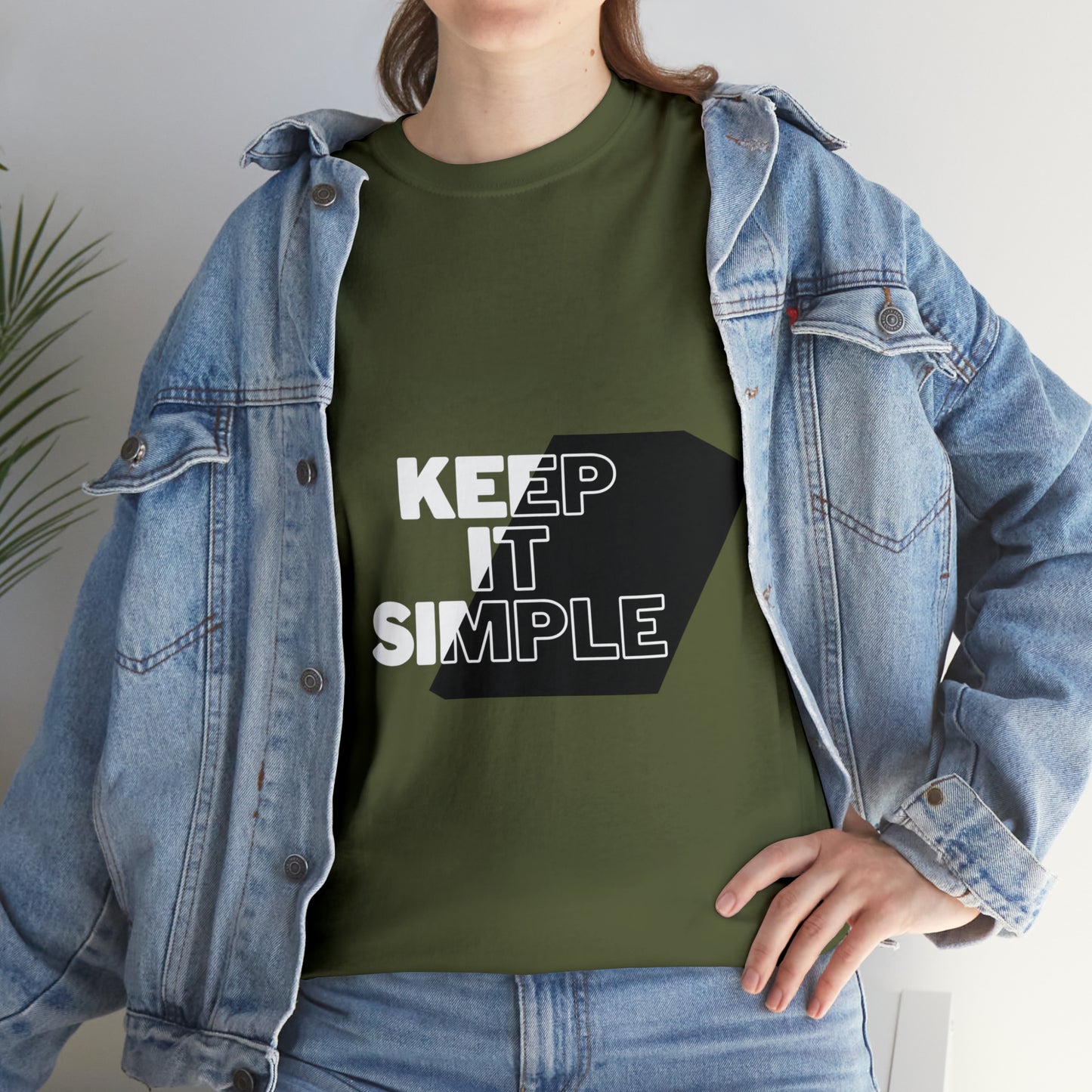 Keep It Simple Heavy Cotton Tee