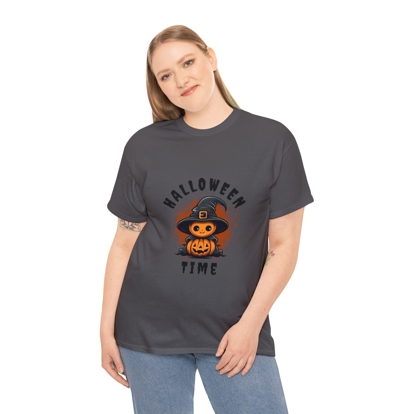 Halloween Time Heavy Cotton Tee