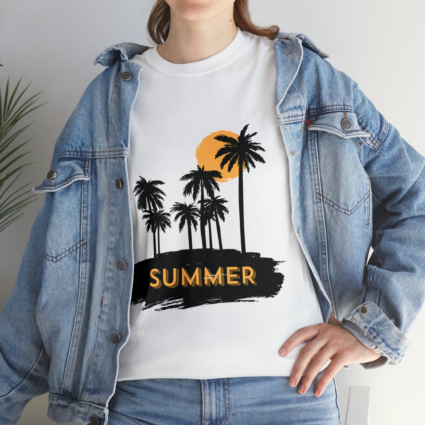 Summer Vibes Heavy Cotton Tee