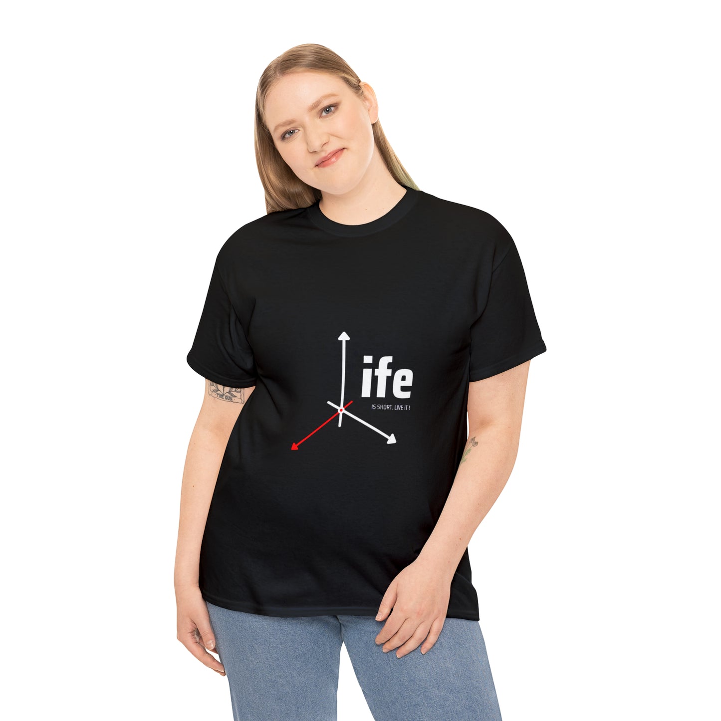 Life is Short Heavy Cotton Tee