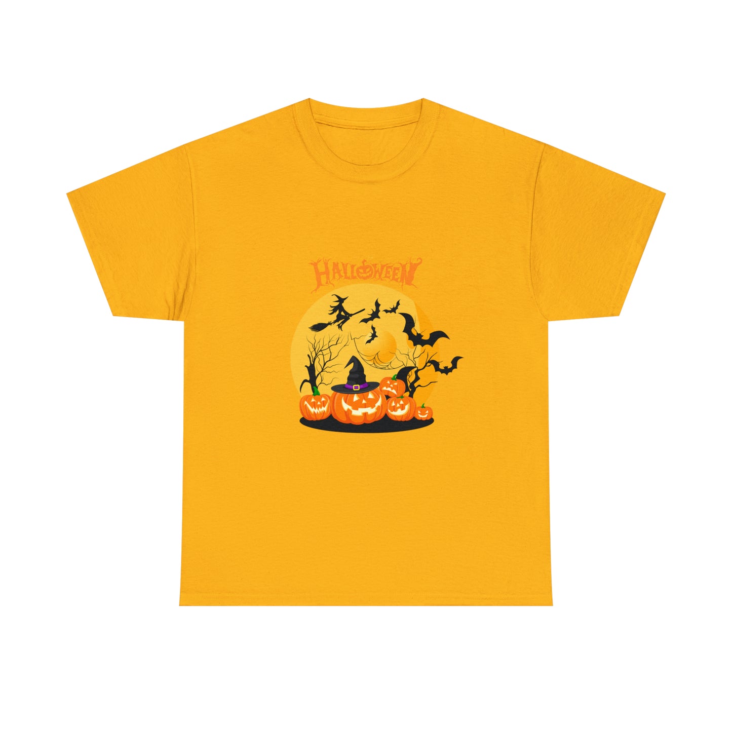 Halloween Pumpkin's Heavy Cotton Tee