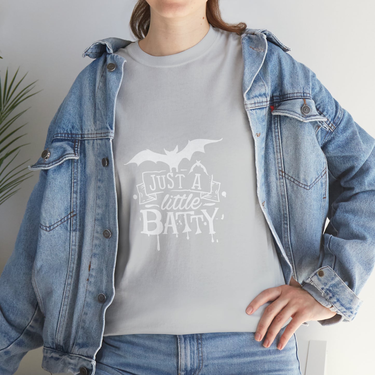 Just a Little Batty Heavy Cotton Tee