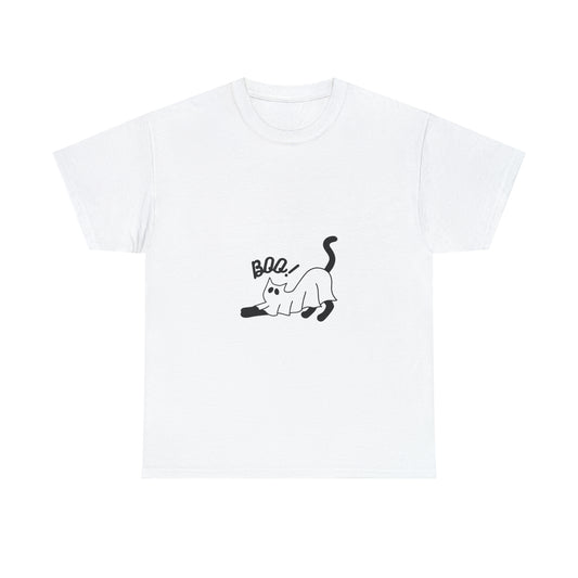 Boo Kitty Heavy Cotton Tee