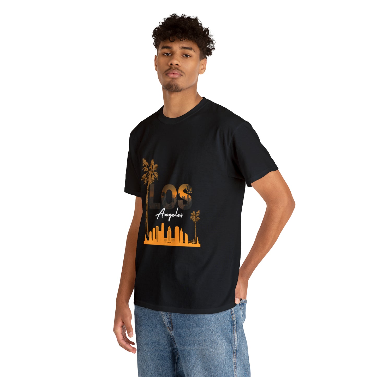 Los Angeles City Heavy Cotton Tee