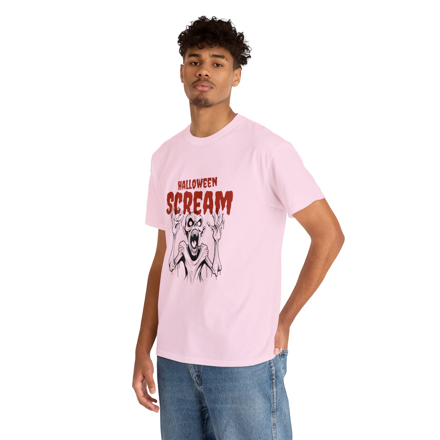 Halloween Scream Heavy Cotton Tee