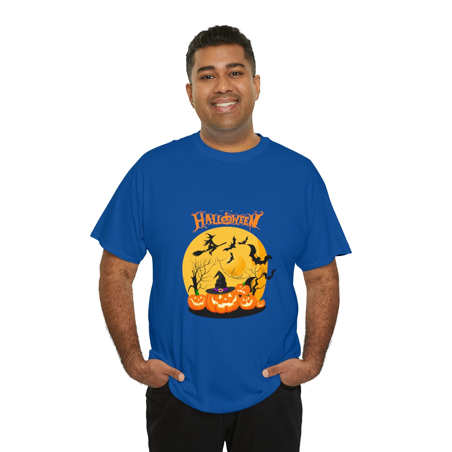 Halloween Pumpkin's Heavy Cotton Tee