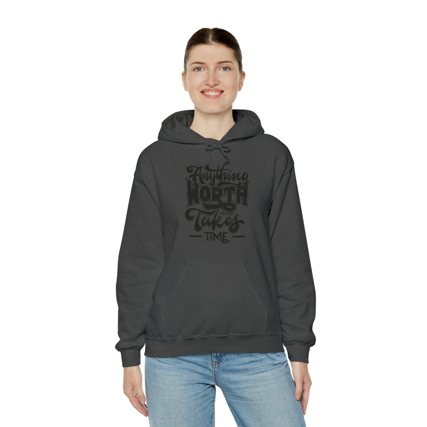 Anything Worth Heavy Blend™ Hooded Sweatshirt