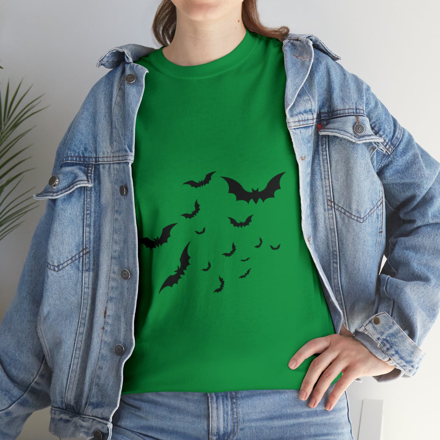 Halloween Bats Heavy Cotton Tee