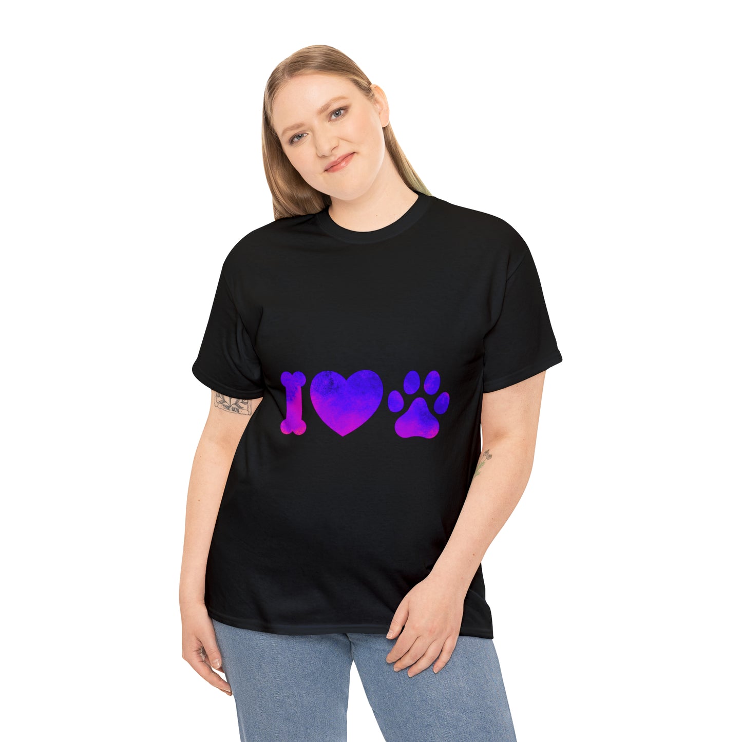 I Love Animals Heavy Cotton Tee