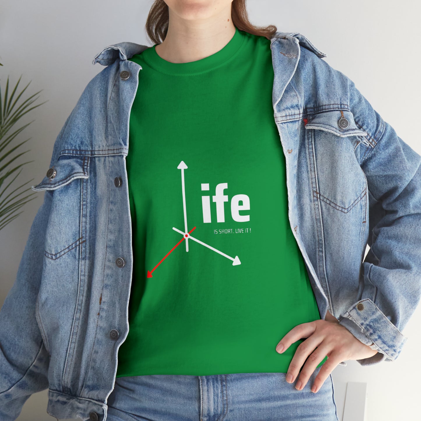 Life is Short Heavy Cotton Tee