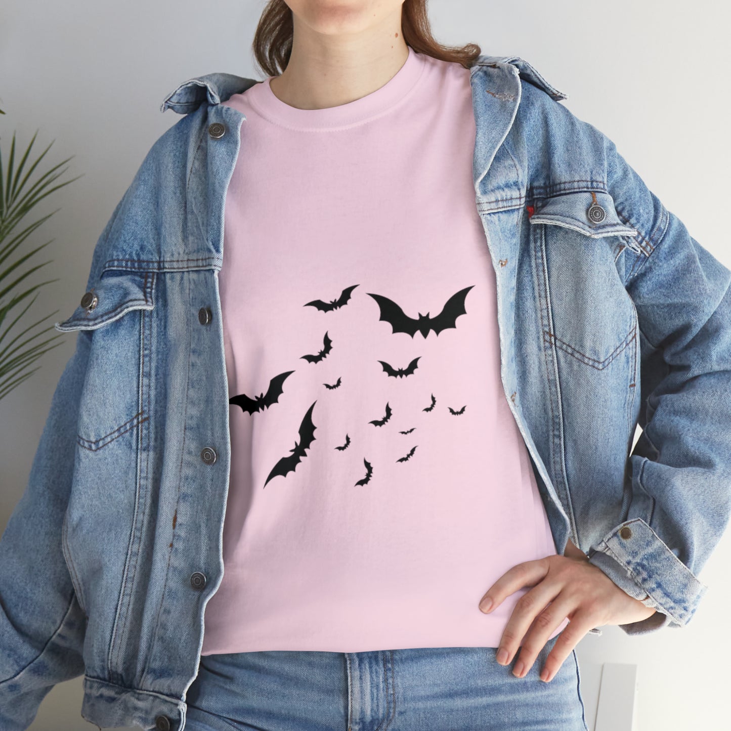 Halloween Bats Heavy Cotton Tee