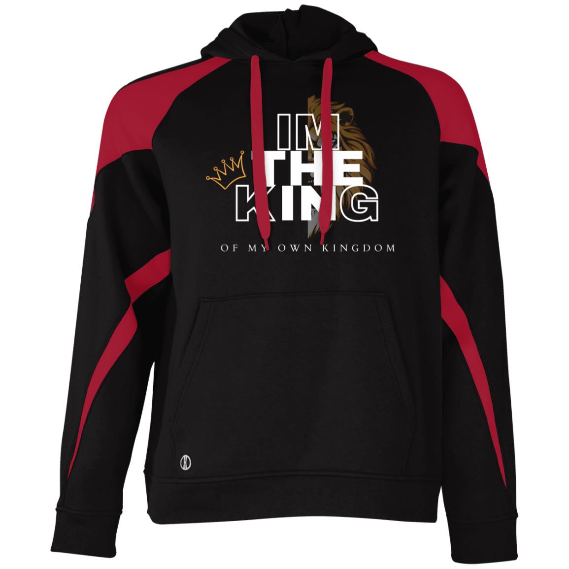 Im The King Athletic Colorblock Fleece Hoodie