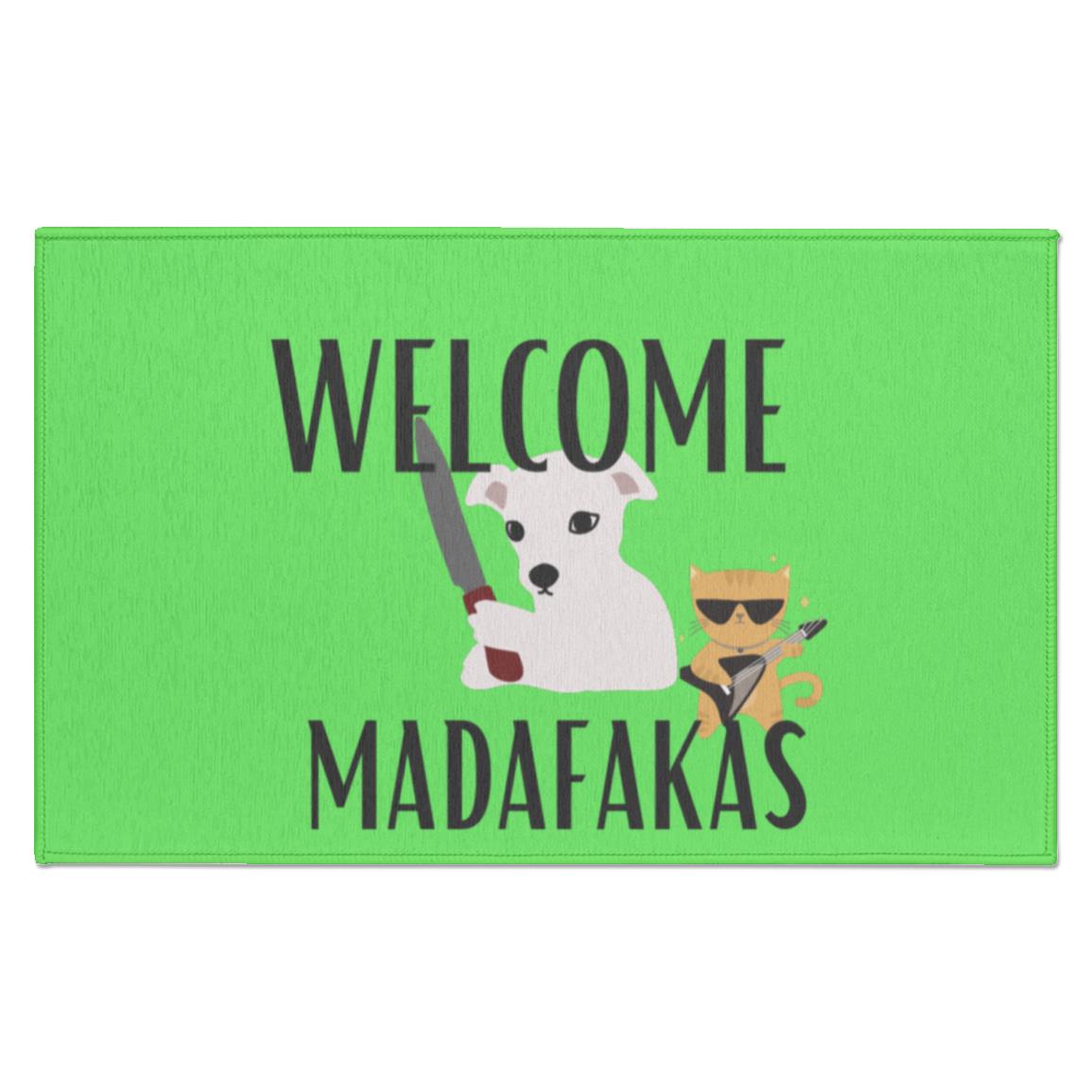 Welcome Madafakas Indoor Doormat