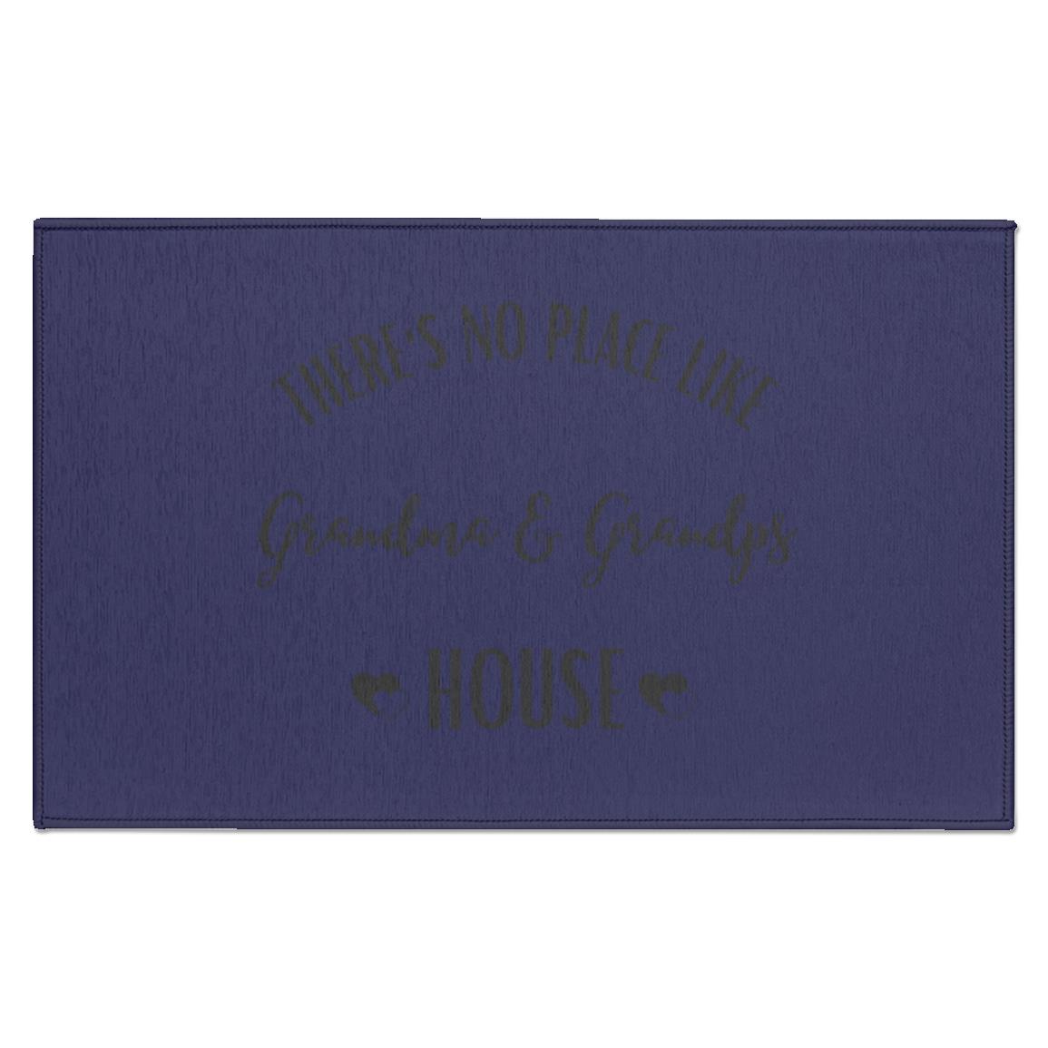 There's No Place Like Grandma & Grandpa House Indoor Doormat