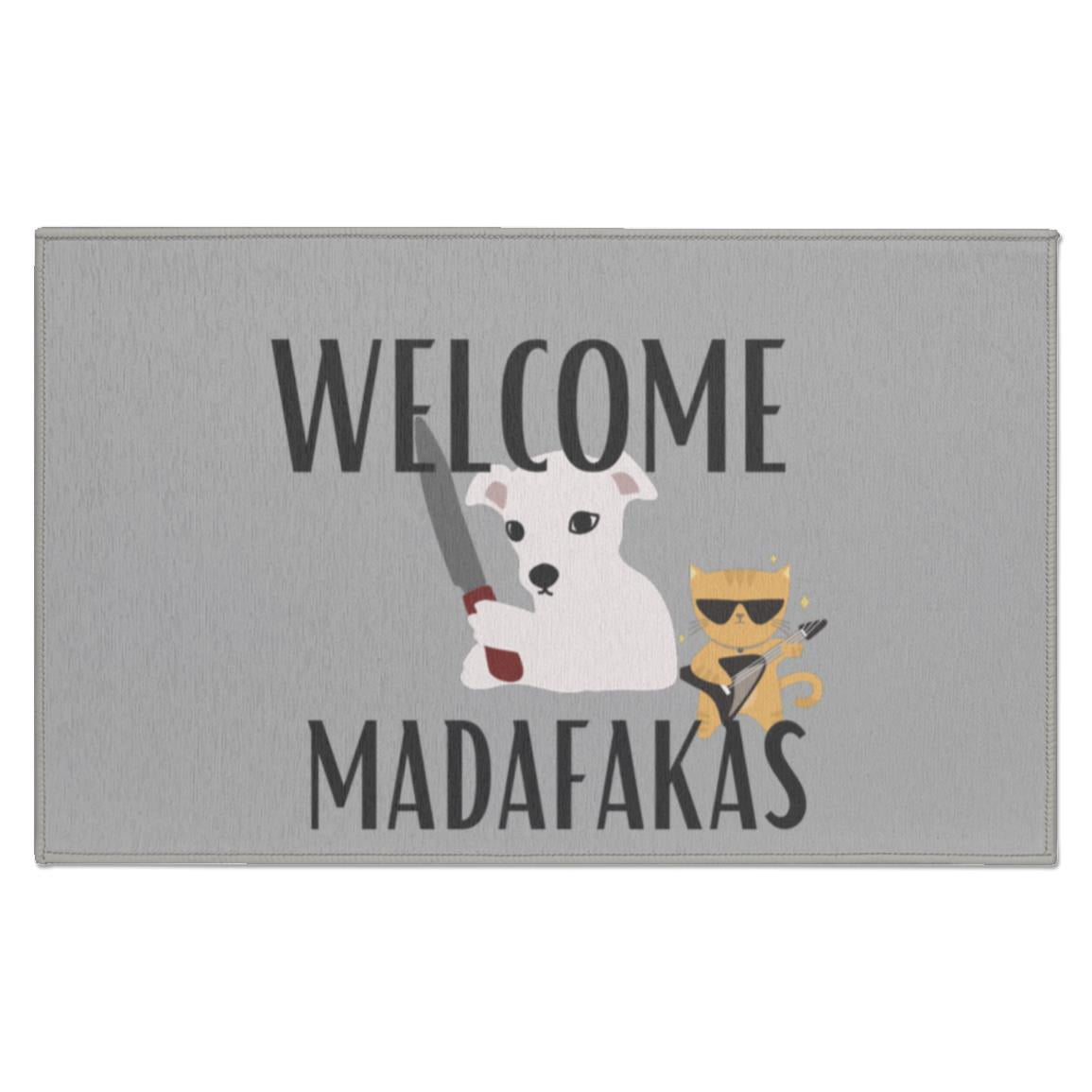 Welcome Madafakas Indoor Doormat