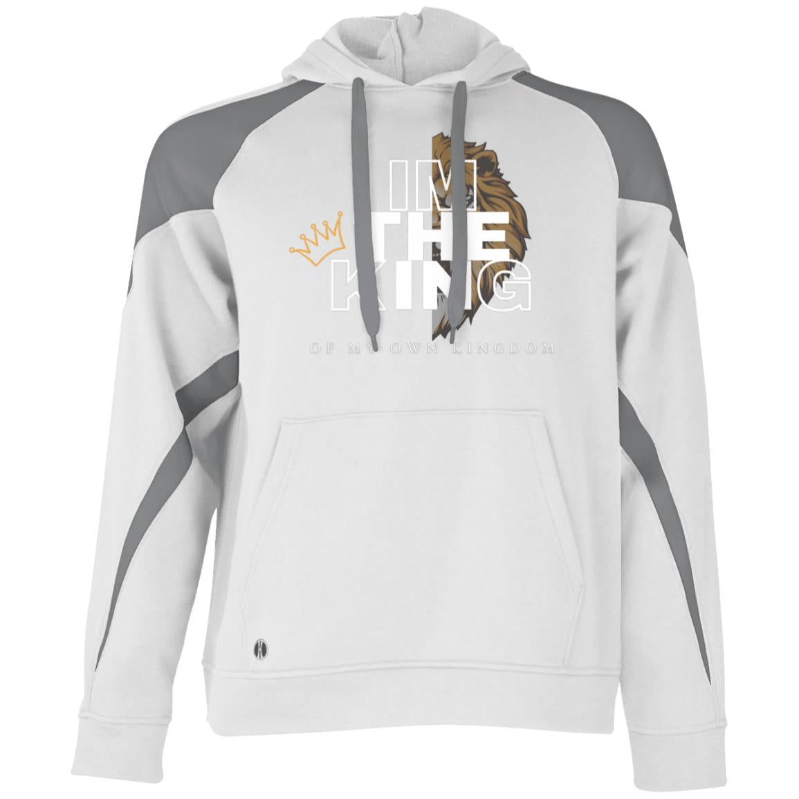 Im The King Athletic Colorblock Fleece Hoodie