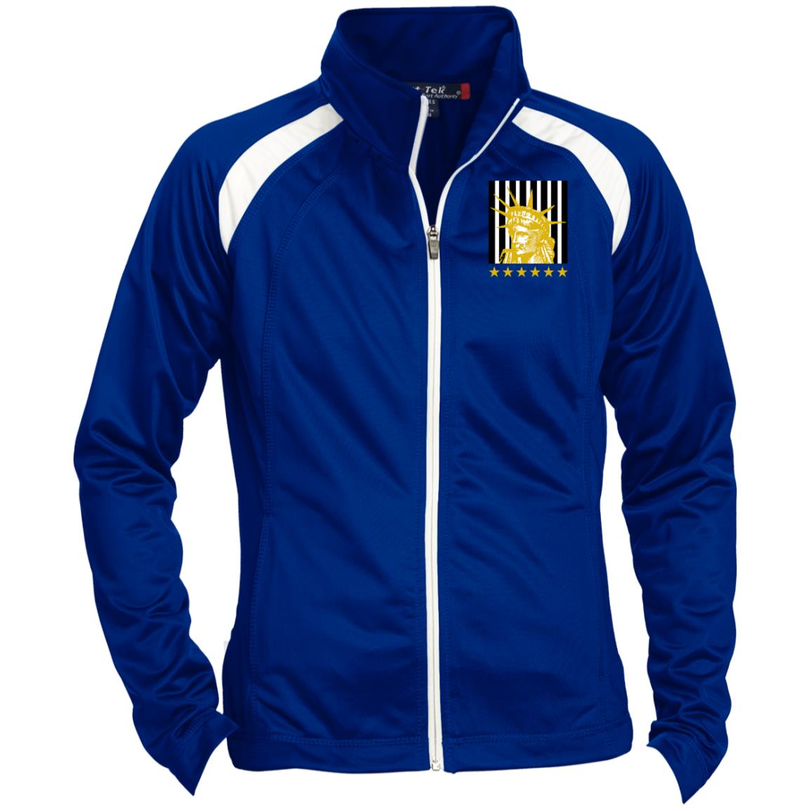 Lady Liberty Ladies' Raglan Sleeve Warmup Jacket