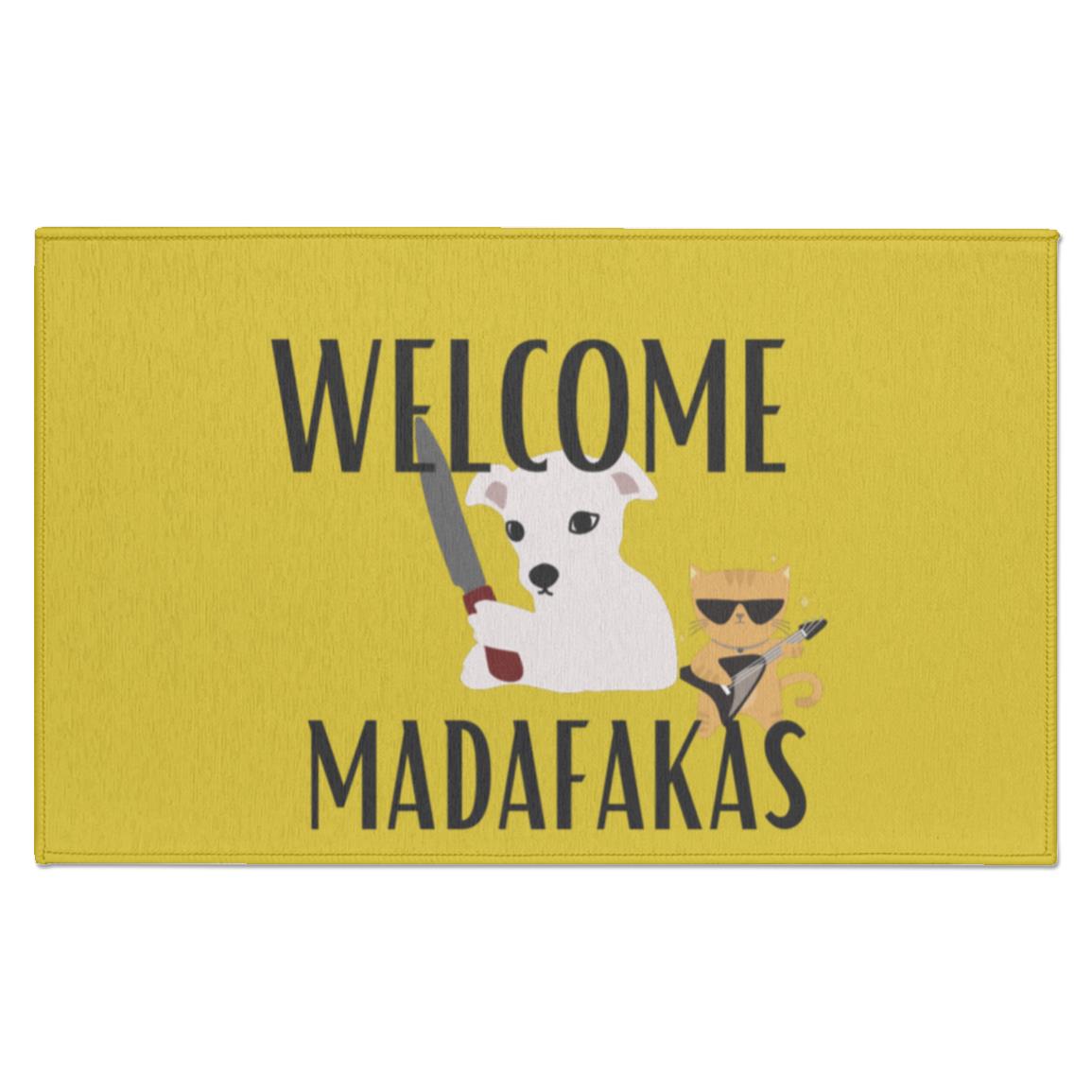 Welcome Madafakas Indoor Doormat