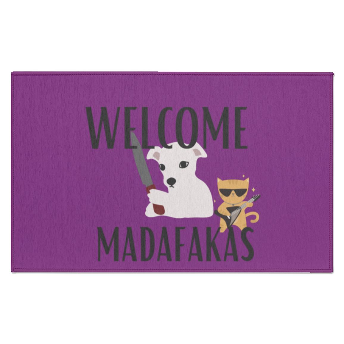 Welcome Madafakas Indoor Doormat