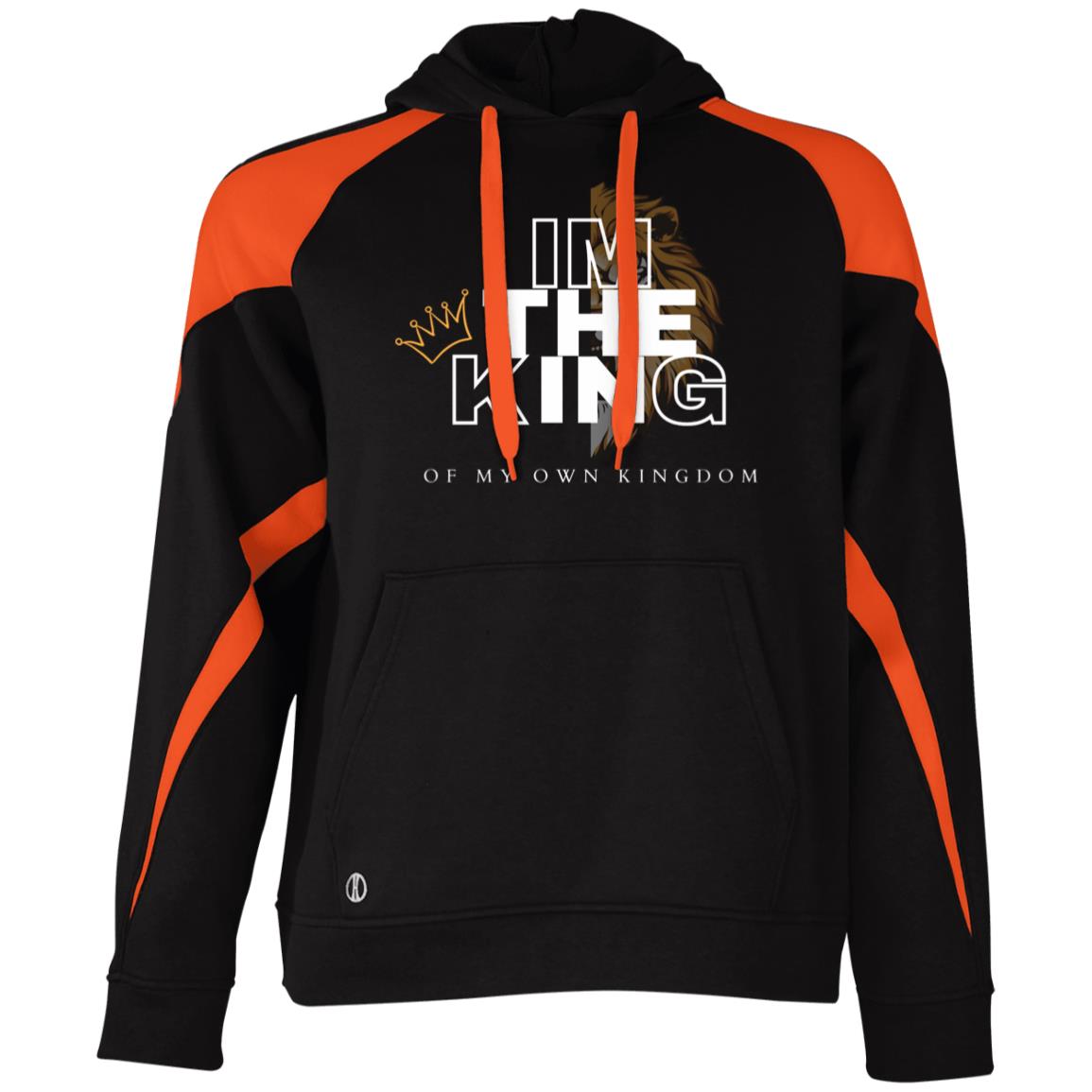 Im The King Athletic Colorblock Fleece Hoodie