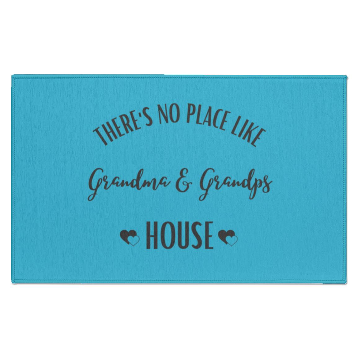 There's No Place Like Grandma & Grandpa House Indoor Doormat