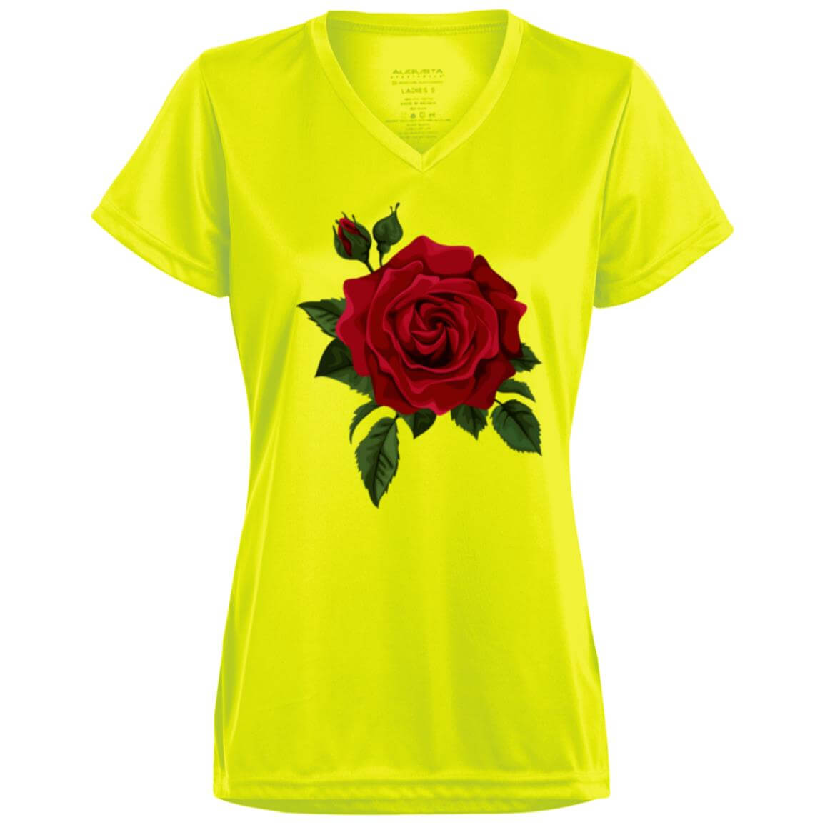 1790 Ladies’ Moisture-Wicking V-Neck Tee