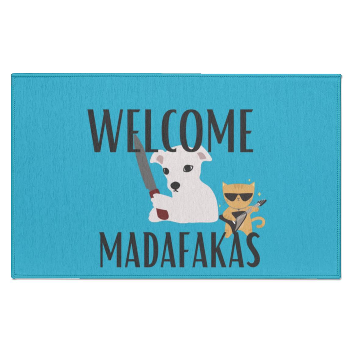 Welcome Madafakas Indoor Doormat