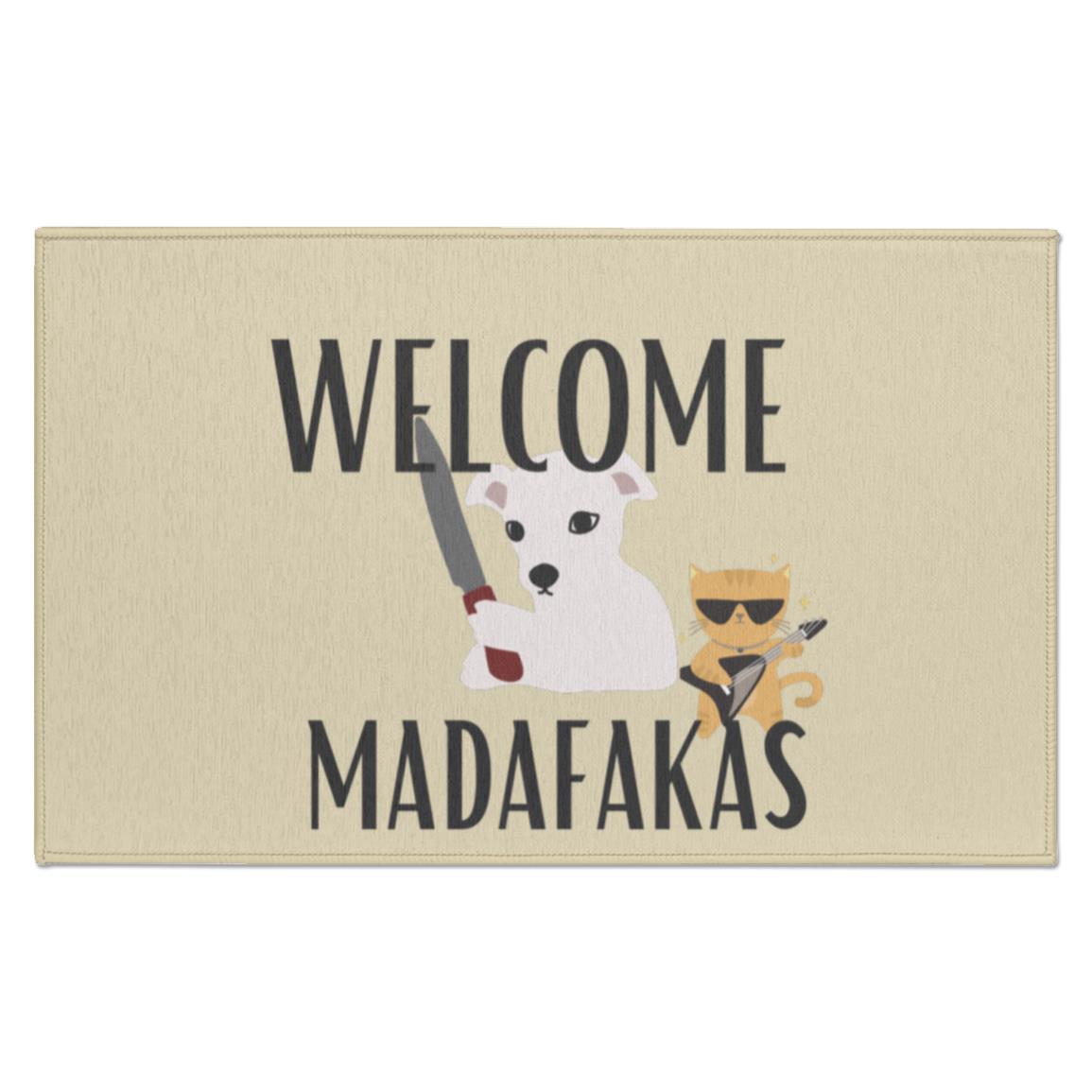 Welcome Madafakas Indoor Doormat