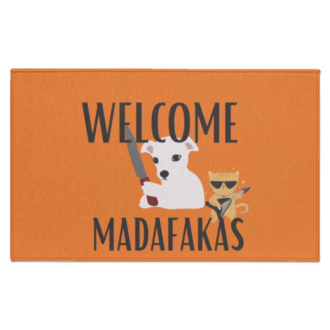 Welcome Madafakas Indoor Doormat