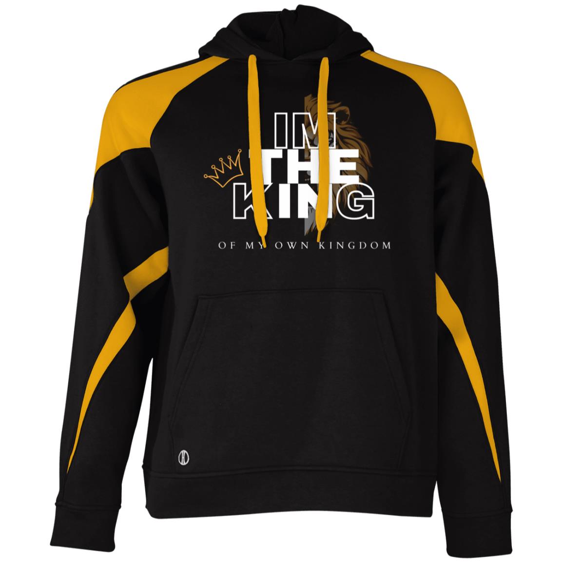 Im The King Athletic Colorblock Fleece Hoodie